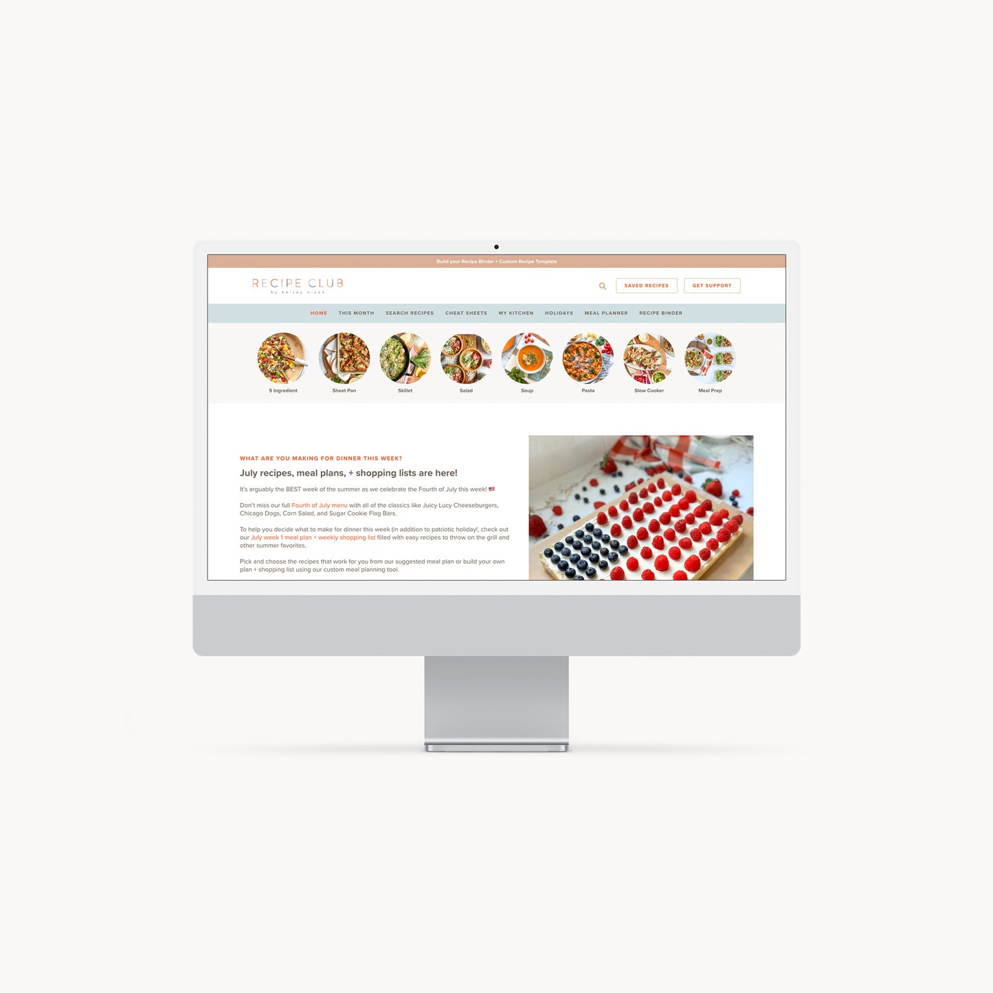 Recipe Club Annual Membership + The Recipe Binder Bundle