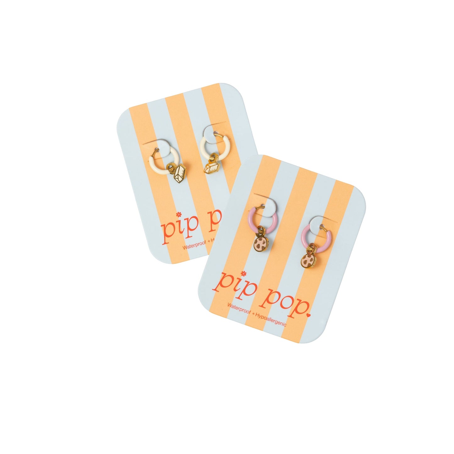 Recipe Club Hoops + Charms Set