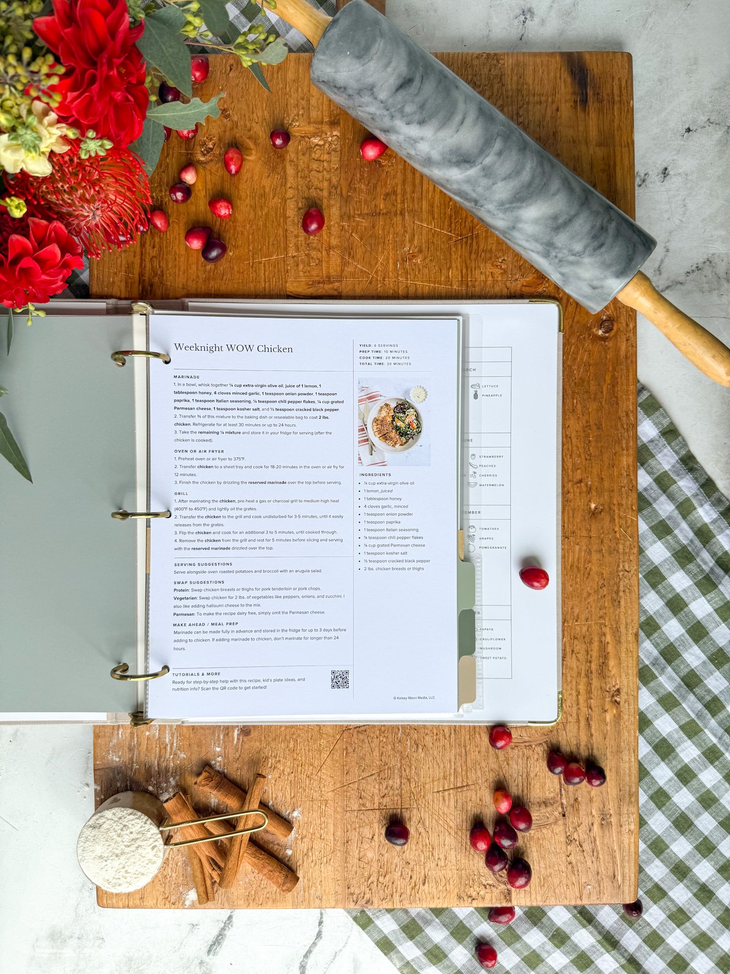 The Recipe Binder