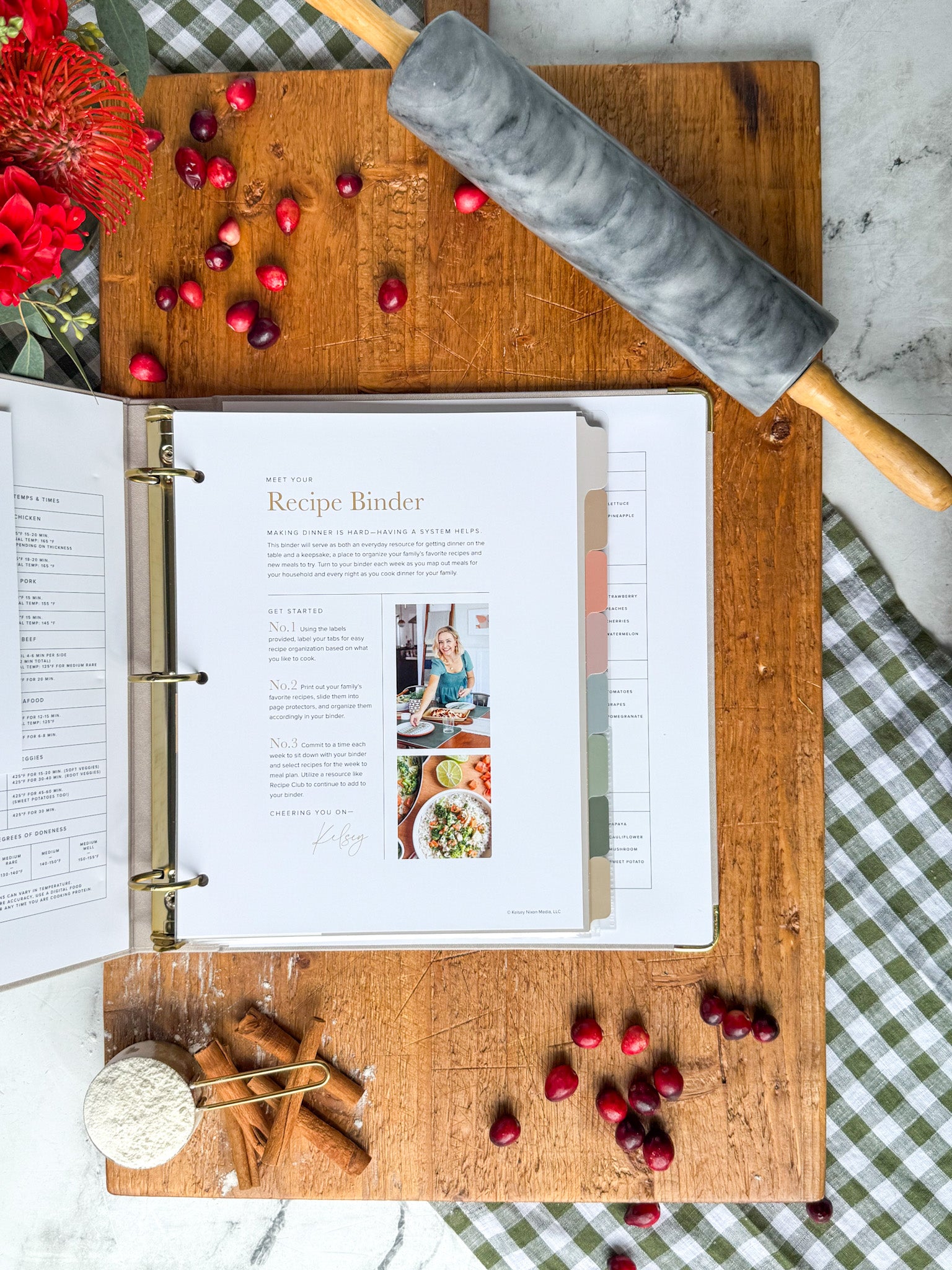 The Recipe Binder – Recipe Club by Kelsey Nixon