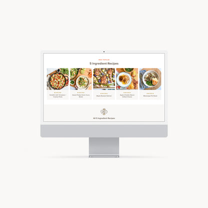 Inside the Recipe Club category pages